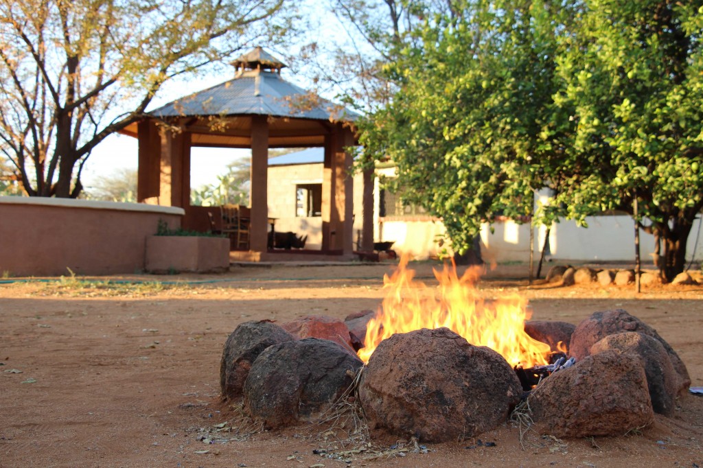 Lagerfeuer Im Garten Farm Hazeldene Farm Hazeldene Namibiafarm